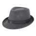 Free Shipping Wide Brim men Fedora Hats Jazz Caps flat top hat gorras casquette Brief Style hat chapeu