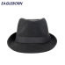 Free Shipping Wide Brim men Fedora Hats Jazz Caps flat top hat gorras casquette Brief Style hat chapeu