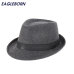 Free Shipping Wide Brim men Fedora Hats Jazz Caps flat top hat gorras casquette Brief Style hat chapeu