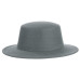 GEMVIE Classic Solid Color Felt Fedoras Hat for Men Women Wool Blend Jazz Cap Wide Brim Simple Church Derby Flat Top Hat