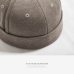 INFLATION 2019 New Chinese-Style Round Hat Unisex Snapback Couple Caps Flanging Solid color Fashion Men's hats 073CI2017