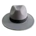 Men's Wool Felt Snap Brim Hat Trilby Women Vintage Wool Panama Fedora Cloche Cap Wool Felt Jazz Hats 14 colors YY0397