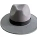 Men's Wool Felt Snap Brim Hat Trilby Women Vintage Wool Panama Fedora Cloche Cap Wool Felt Jazz Hats 14 colors YY0397