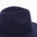 Men's hats solid color fashion big hats along the classic hat large size 60CM men and women universal adjustable fedora man jazz
