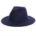 Men's hats solid color fashion big hats along the classic hat large size 60CM men and women universal adjustable fedora man jazz