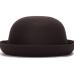 Retail Little girls fedora hat Dome cap Children dress hats Kids caps felt hats wool felting Bowler hat