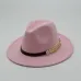 Special Felt Hat Men Fedora Hats with Belt Women Vintage Trilby Caps Wool Fedora Warm Jazz Hat Chapeau Femme feutre Panaman hat