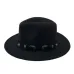Special Felt Hat Men Fedora Hats with Belt Women Vintage Trilby Caps Wool Fedora Warm Jazz Hat Chapeau Femme feutre YY17094