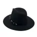 Special Felt Hat Men Fedora Hats with Belt Women Vintage Trilby Caps Wool Fedora Warm Jazz Hat Chapeau Femme feutre YY17094