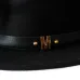 VTG Brand Wool Men's Black Dad Fedora Hat For Gentleman Woolen Wide Brim Jazz Church Cap Vintage Panama Sun Top Hat 20