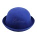 Vintage Vogue Ladies Women Men Unisex Vintage Wool Bowler Derby Hat Cap