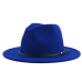 Women Men Wool Vintage Gangster Trilby Felt Fedora Hat With Wide Brim Gentleman Elegant Lady Winter Autumn Jazz Caps