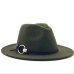 Wool Fedora Hat Hawkins Felt Cap Wide Brim Ladies Trilby Chapeu Feminino Hat Women Men Jazz Church Godfather Sombrero Caps