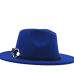 Wool Fedora Hat Hawkins Felt Cap Wide Brim Ladies Trilby Chapeu Feminino Hat Women Men Jazz Church Godfather Sombrero Caps