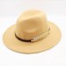 Wool Wide Brim Felt Fedora Trilby Hat For Women Men Winter Autumn Wide Brim Jazz Church Godfather Sombrero Caps