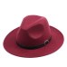 chapeu feutre Design Women's Chapeu Feminino Fedora Hat For Laday Wide Brim Sombreros Jazz Church Cap Panama Fedora top hat