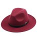 chapeu feutre Design Women's Chapeu Feminino Fedora Hat For Laday Wide Brim Sombreros Jazz Church Cap Panama Fedora top hat