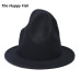 pharrell hat felt fedora hat for woman men hats black top hat