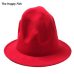 pharrell hat felt fedora hat for woman men hats black top hat