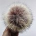 12cm Anti compress Artificial Polyester Fur Pom pom For Knitted Beanies Skullies Faux Fur Ball For Bags Key Chain Accessories