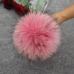 15cm DIY Genuine Real Raccoon Fur Pompom Fur Pom Poms for Women Kids Beanie Hats Caps Big Size Natural Ball For Shoes Caps Bags