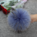 15cm DIY Genuine Real Raccoon Fur Pompom Fur Pom Poms for Women Kids Beanie Hats Caps Big Size Natural Ball For Shoes Caps Bags