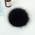 15cm DIY Genuine Real Raccoon Fur Pompom Fur Pom Poms for Women Kids Beanie Hats Caps Big Size Natural Ball For Shoes Caps Bags