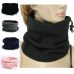 1Pcs New 1 Unisex Beanie Hats Ski Snood Scarf Women Men Thermal Fleece Scarf Snood Neck Warmer Face Mask Winter Spring