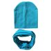 1Set Winter Spring Kids Hat Set Camo Star Printed Boys Girls Neck Scarf Cap Cotton Warm Children Beanie Neckerchief