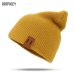 2018 Winter Hats for Woman HipHop Knitted Hat Women's Warm Slouchy Cap Crochet Ski Beanie Hat Female Soft Baggy Skullies Beanies