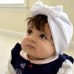 2019 Cotton Newborn Baby Top Knot Beanies Hats Boys Girls Bow Candy Color Baby Turban Cap Warm Ear Skullies Bonnet Hat