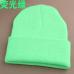 24 Colors! New 2017 Neon Knitted hat Gorro Touca Men women Winter Hat Autumn Sport Beanie Men Warm skullies Casual Cap