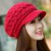 BING YUAN HAO XUAN Knitted Hat Women Winter Hats for Women Ladies Beanie Girls Skullies CAPS Bonnet Femme SnapBack Warm Wool Hat