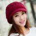 BING YUAN HAO XUAN Knitted Hat Women Winter Hats for Women Ladies Beanie Girls Skullies CAPS Bonnet Femme SnapBack Warm Wool Hat