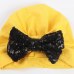 Baby Soft Cotton Hat Caps Glitter Sequins Big Bow Beanies Hats For Boys Girls Toddler Children Warm Cap Accessories