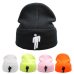 Billie Eilish Beanies Hats for Men Casual Knitted Winter Hat Women Solid Hip-hop Skullies Bonnet Unisex Cap 18 Colors