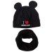 Boys Girls Cotton Solid Cap Soft Warm Cartoon Children Hat Cute Ears Design Spring Autumn Baby Kids Skullies Beanies Accessories