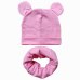 Boys Girls Cotton Solid Cap Soft Warm Cartoon Children Hat Cute Ears Design Spring Autumn Baby Kids Skullies Beanies Accessories