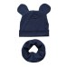 Boys Girls Cotton Solid Cap Soft Warm Cartoon Children Hat Cute Ears Design Spring Autumn Baby Kids Skullies Beanies Accessories