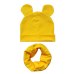 Boys Girls Cotton Solid Cap Soft Warm Cartoon Children Hat Cute Ears Design Spring Autumn Baby Kids Skullies Beanies Accessories