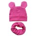 Boys Girls Cotton Solid Cap Soft Warm Cartoon Children Hat Cute Ears Design Spring Autumn Baby Kids Skullies Beanies Accessories