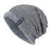 Boys Men Winter Hat  Knit Scarf Cap Warm Fur Skullies Beanie Bonnet Hat  Fleece dad cap Wool Hat Knitting gorros hombre invierno