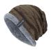 Boys Men Winter Hat  Knit Scarf Cap Warm Fur Skullies Beanie Bonnet Hat  Fleece dad cap Wool Hat Knitting gorros hombre invierno