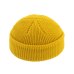 Brimless Hats Hip Hop Beanie Skullcap Street Knitted Hat Women Men Acrylic Unisex Casual Solid Pumpkin Portable Melon Cap