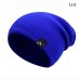 Cotton Hip Hop Beanies For Girl Winter Cap ADK  Warm Knitted Hat Men Unisex Winter Hat Candy Color Autumn Outdoor Wool Cap