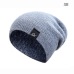 Cotton Hip Hop Beanies For Girl Winter Cap ADK  Warm Knitted Hat Men Unisex Winter Hat Candy Color Autumn Outdoor Wool Cap