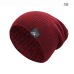 Cotton Hip Hop Beanies For Girl Winter Cap ADK  Warm Knitted Hat Men Unisex Winter Hat Candy Color Autumn Outdoor Wool Cap