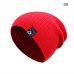 Cotton Hip Hop Beanies For Girl Winter Cap ADK  Warm Knitted Hat Men Unisex Winter Hat Candy Color Autumn Outdoor Wool Cap