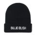 Embroidery Billie Eilish Beanie Hat Women Men Knitted Warm Winter Hats For Women Men Solid Hip-hop Casual Cuffed Beanies Bonnet