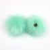 False Hairball Hat Ball Pom Pom Handmade DIY Artificial Wool Ball Wholesale Cap Accessories Faux Fox Fur PomPom With Buckle